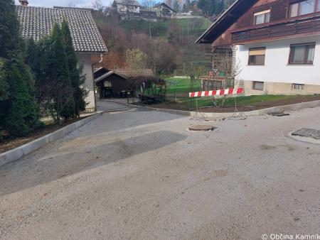 Izgradnja podpornih zidov ter obnova infrastrukture v naselju Markovo (3)